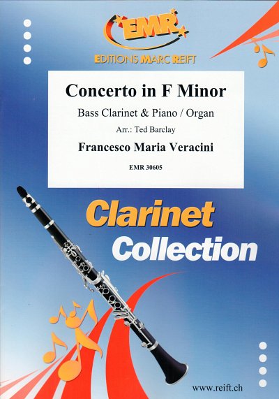 F.M. Veracini: Concerto In F Minor, BassklarKlav