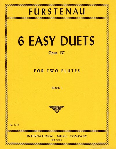 A.B. Fürstenau: Six Duets 1 op. 137