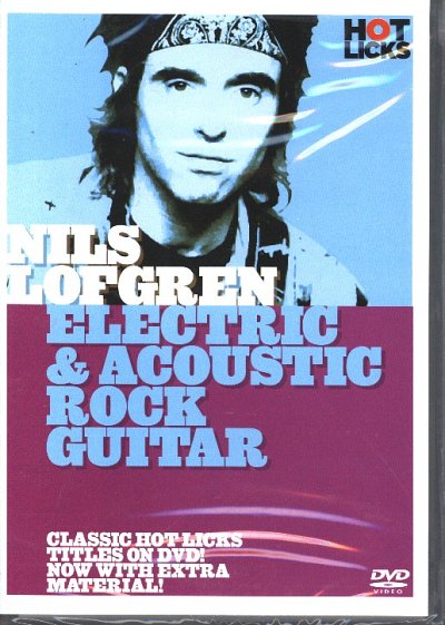 Lofgren Nils: Hot Licks Nils Lofgren - Electric And Acoustic Rock Guitar Gtr Dvd