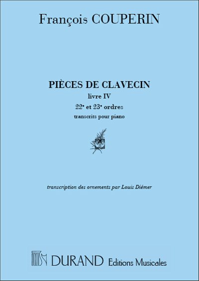 F. Couperin: Pieces De Clavecin, Klav