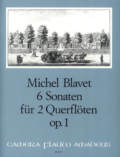 M. Blavet: 6 Sonaten op. 1, 2Fl (Sppa)
