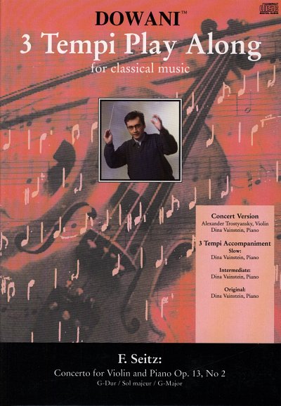 F. Seitz: Concerto in G major op. 13/2, Viol (+CD)