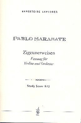 P. de Sarasate: Zigeunerweisen op.20, VlOrch (Stp)