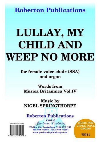 N. Springthorpe: Lullay My Child and Weep No More