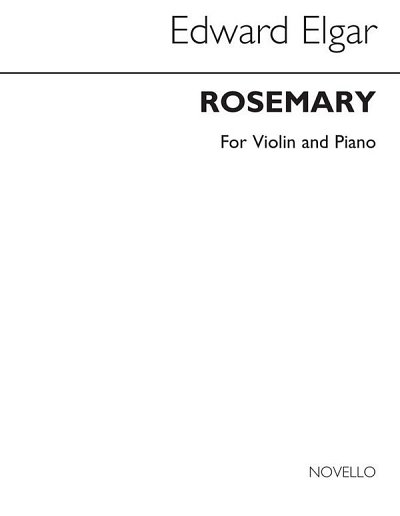 E. Elgar: Rosemary ('Thats For Remembranc, VlKlav (KlavpaSt)
