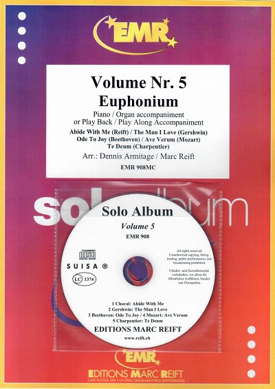 M. Reift: Solo Album Volume 05, EuphKlav/Org (+CD)