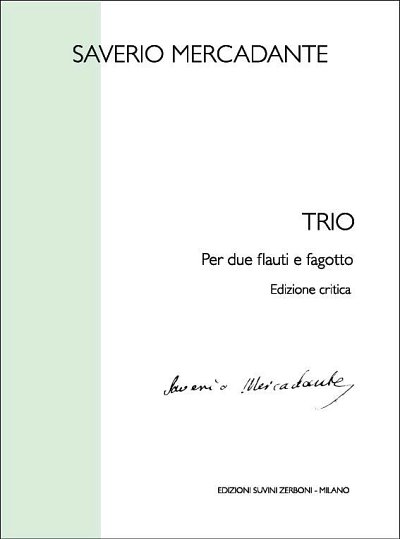 S. Mercadante: Trio, ObKlarFg (Pa+St)
