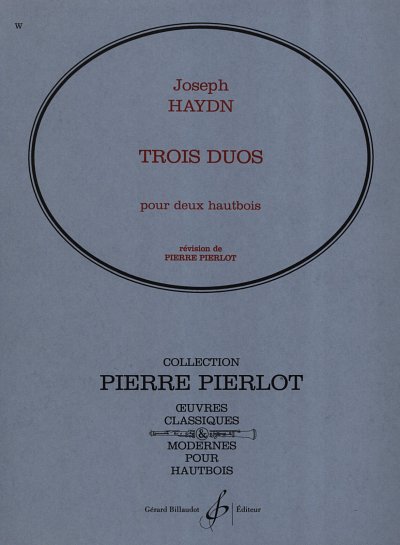 J. Haydn: Trois Duos, 2Ob (Sppa)