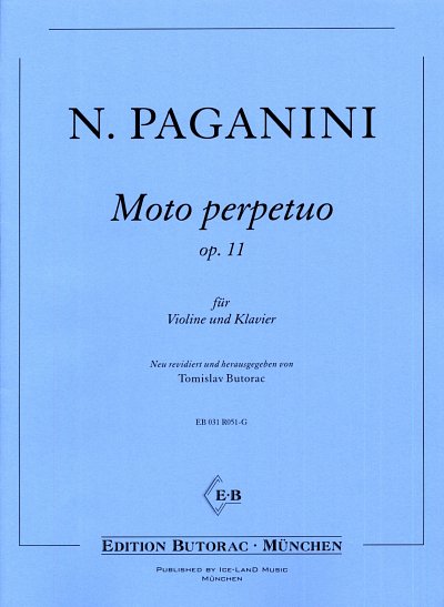 N. Paganini: Moto Perpetuo Op 11/6