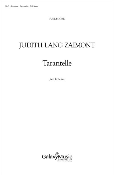 Tarantelle, Overture for Orchestra