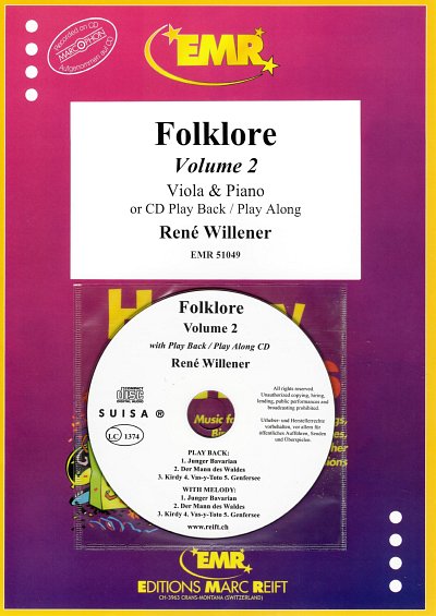 R. Willener: Folklore Volume 2, VaKlv (+CD)