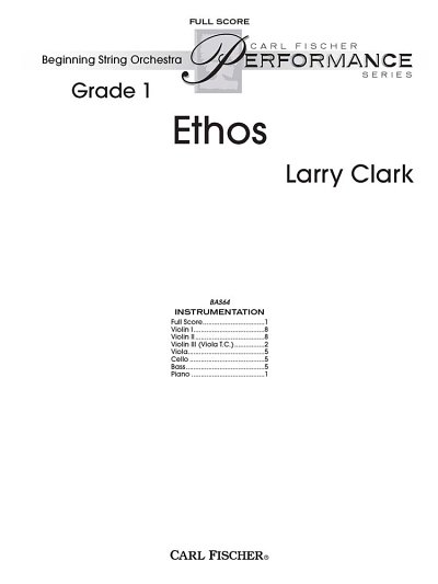 L. Clark: Ethos, Stro (Part.)