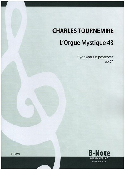 C. Tournemire: L_Orgue Mystique 43 op.57, Org