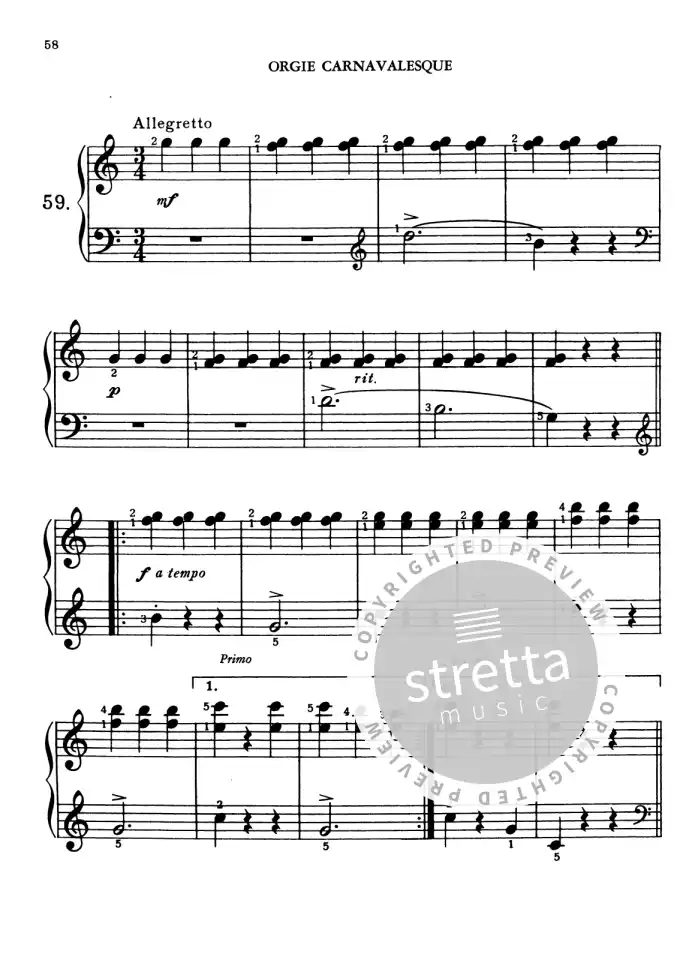 M. Aaron: Méthode de Piano - Cours Elémentaire 1, Klav (4)