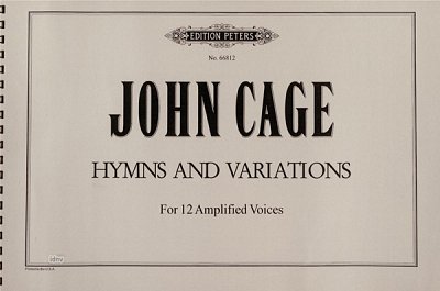 J. Cage: Hymns And Variations