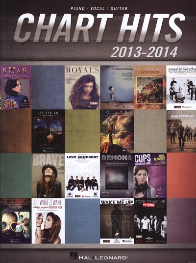 Chart Hits of 2013-2014, Singstimme, Klavier [Gitarre, Keybo