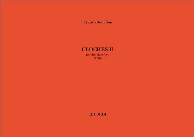 F. Donatoni: Cloches II, 2Klav (Part.)