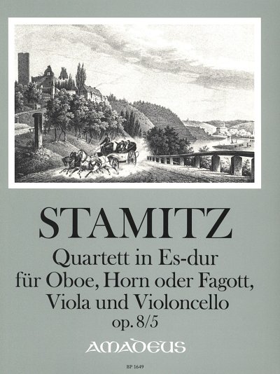 C. Stamitz: Quartett Es-Dur Op 8/5 (Pa+St)