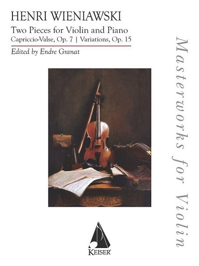 Two Pieces-Capriccio-Valse, Op.7 & Variat, VlKlav (KlavpaSt)