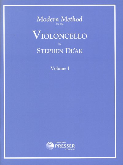 D. Stephen: Modern Method for The Violoncello, Vol. 1, Vc