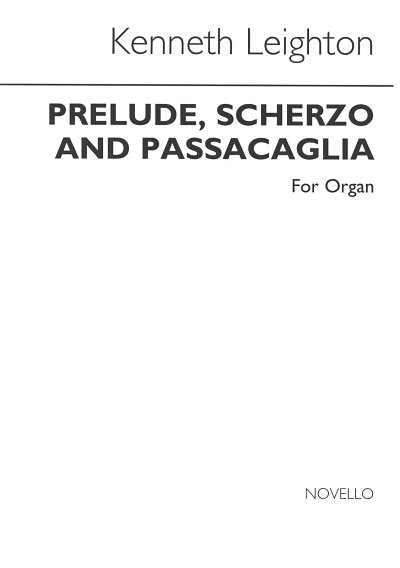 K. Leighton: Prelude, Scherzo And Passacaglia, Org