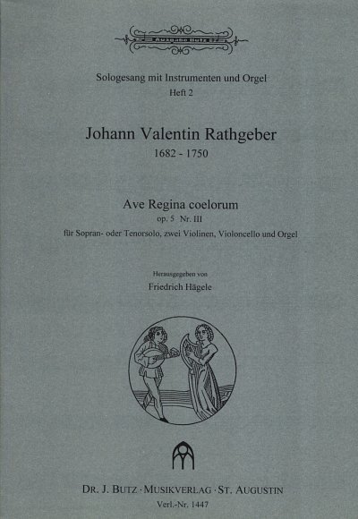 J.V. Rathgeber: Ave Regina Coelorum Op 5/3