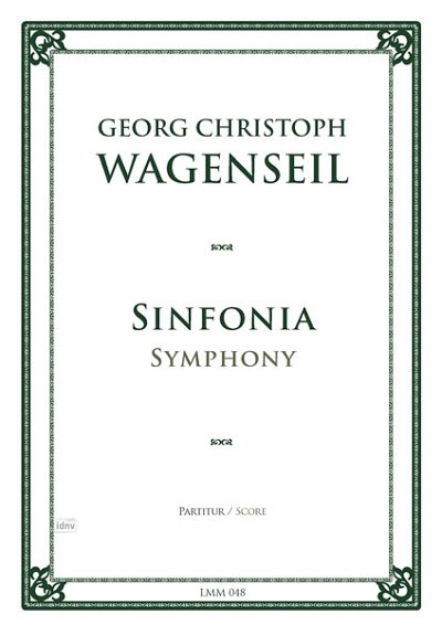 G.C. Wagenseil: Sinfonia WV 344, Stro (Part.)
