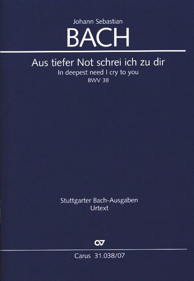J.S. Bach: Aus tiefer Not schrei ich zu d, 4GesGchOrch (Stp)