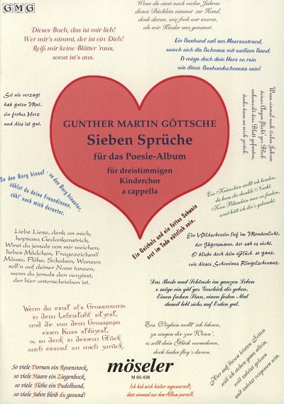 G.M. Goettsche: 7 Sprueche Fuer Das Poesie Album
