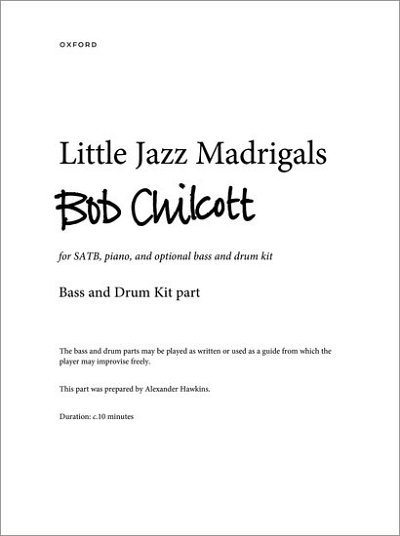 B. Chilcott: Little Jazz Madrigals, GchKlav (St)