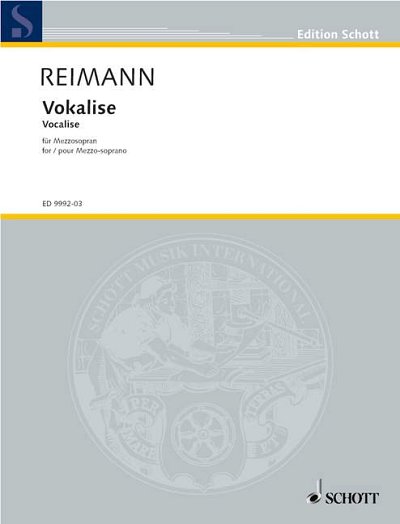 A. Reimann: Vokalise