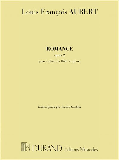 Romance Fl. Ou Vl-Piano, Fl (Part.)