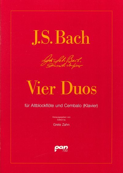 J.S. Bach: 4 Duos