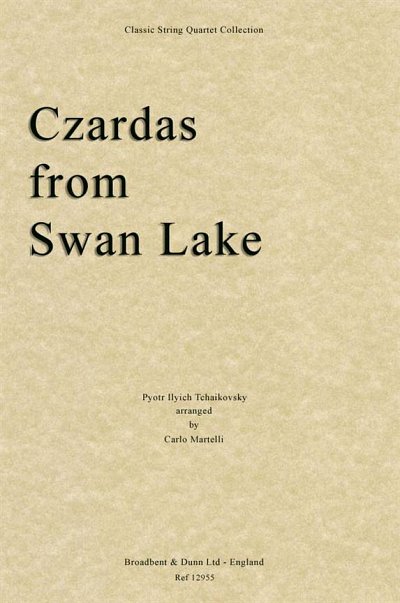 P.I. Tschaikowsky: Czardas from Swan Lake, 2VlVaVc (Stsatz)