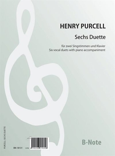 H. Purcell: Sechs Duette für zwei Singstimmen und K, GesKlav