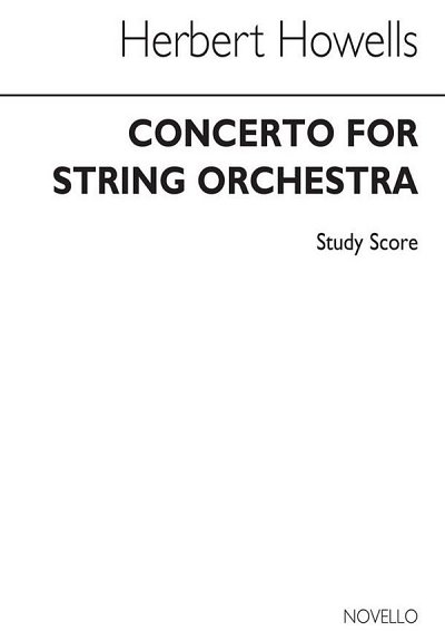 H. Howells: Concerto For String Orchestra (Stp)