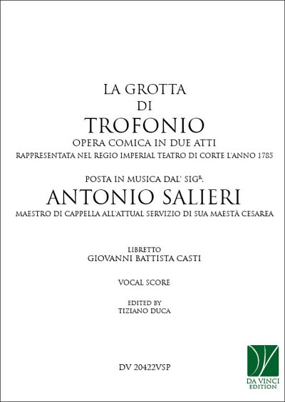 A. Salieri: La grotta di Trofonio, opera comica in 2 acts