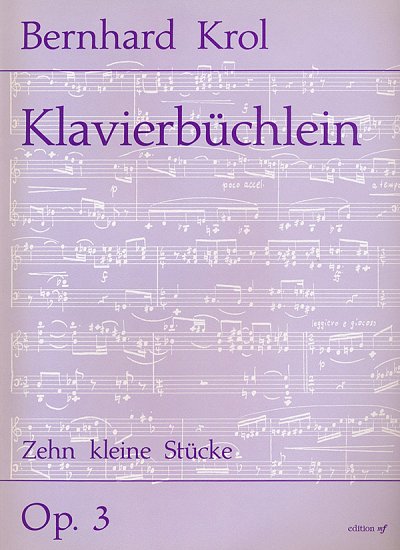 B. Krol: Klavierbüchlein op. 3  , Klav