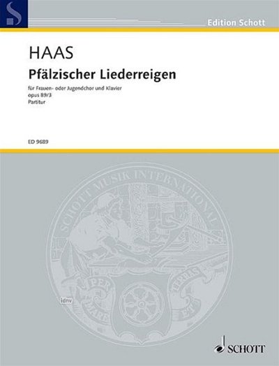 J. Haas: Pfälzischer Liederreigen op. 89/3