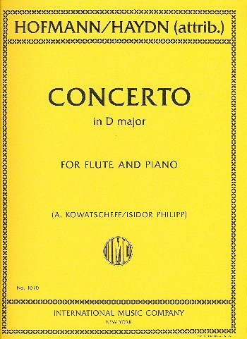 J. Haydn: Concerto In D Hob.VIIf/D1, Fl