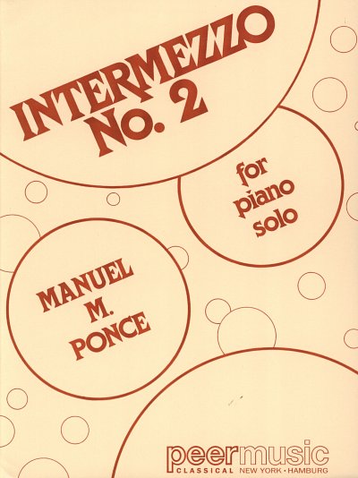 M.M. Ponce: Intermezzo 2, Klav