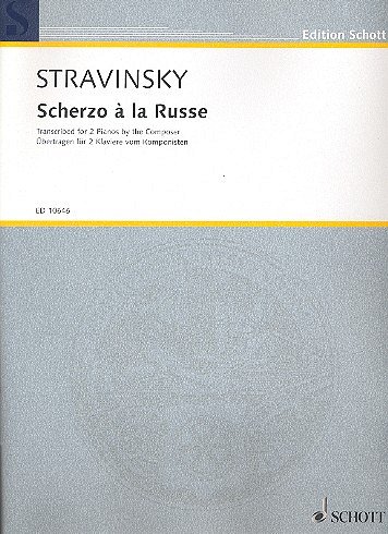 I. Strawinsky: Scherzo à la Russe , 2Klav (KA)
