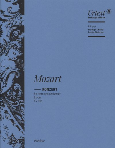 W.A. Mozart: Konzert Es-Dur Nr. 4 KV495, HrnOrch (Part.)