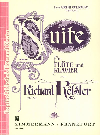 Roessler Richard: Suite Op 16