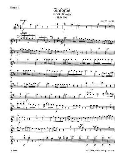 J. Haydn: Sinfonie in D Hob. I:96