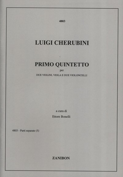 L. Cherubini: Quintetto Nr 1 2 Vl Va 2 Vc