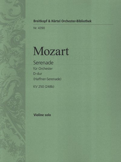W.A. Mozart: Serenade D-dur KV 250 (248b) 