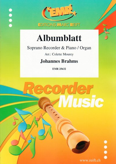 J. Brahms: Albumblatt, SblfKlav/Org