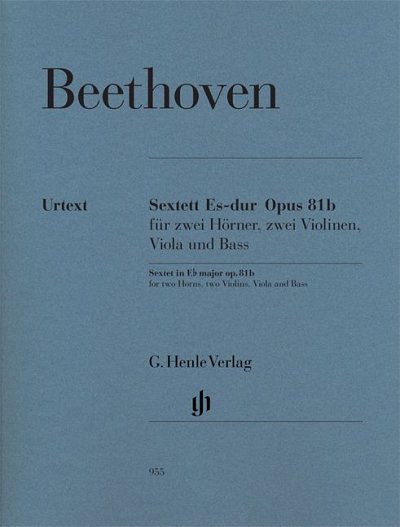 L. v. Beethoven: Sextett Es-Dur op. 8, 2Hrn2VlVlaBa (Stsatz)
