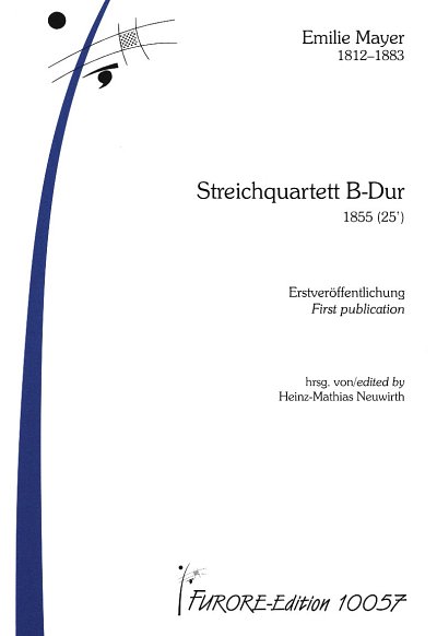 E. Mayer: Streichquartett B-Dur, 2VlVaVc (Pa+St)